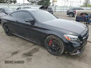 2023 Mercedes-Benz C 300 with VIN W1KWJ8DBXPG117254, listed as a Copart auction lot 52581895 with 103,063 mi miles and Salvage title. Bid and sale history available at DreamBid. Image 4.