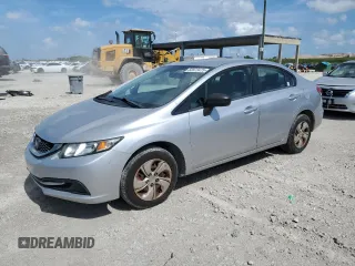 2015 Honda Civic LX with VIN 19XFB2F56FE021776, listed as a Copart auction lot 60973475 with 162,138 mi miles and Clean title. Bid and sale history available at DreamBid. Image 1.