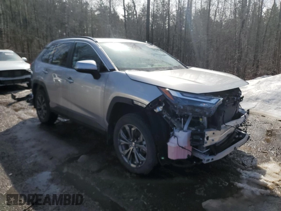 2023 Toyota RAV4 Hybrid XLE with VIN 2T3RWRFV3PW184028, listed as a Copart auction lot 51213675 with 20,159 mi miles and Salvage Title. Bid and sale history available at carsss.com. Image 4.