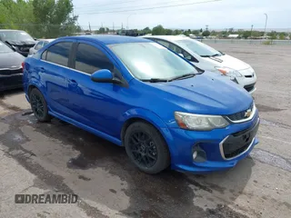 2017 Chevrolet Sonic LT with VIN 1G1JD5SH2H4162783, listed as a IAAI auction lot 42789424 with 136,835 mi miles and . Bid and sale history available at DreamBid. Image 1.