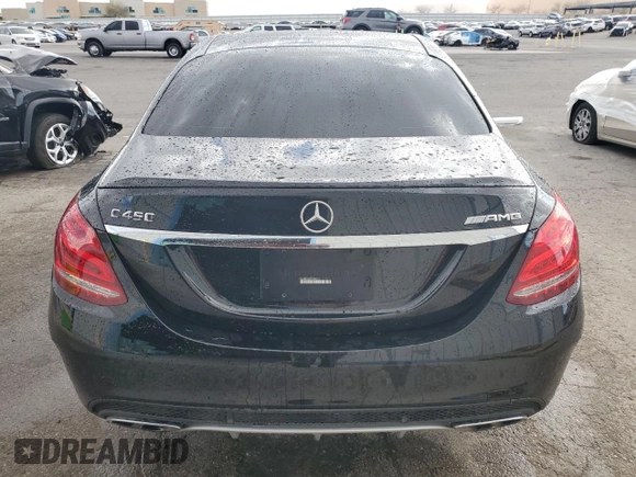 2016 Mercedes-Benz C 450 AMG with VIN 55SWF6EB6GU115637, listed as a Copart auction lot 48511815 with 118,824 mi miles and Clean Title. Bid and sale history available at carsss.com. Image 6.
