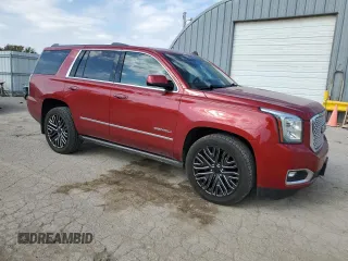 2015 GMC Yukon Denali with VIN 1GKS2CKJ6FR136152, listed as a Copart auction lot 76967664 with 137,208 mi miles and Salvage Title. Bid and sale history available at carsss.com. Image 4.