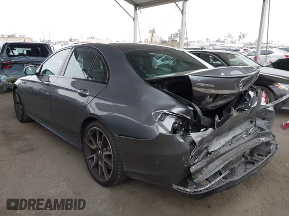 2017 Mercedes-Benz E 43 AMG with VIN WDDZF6EB9HA188631, listed as a IAAI auction lot 42001558 with 39,540 mi miles and . Bid and sale history available at DreamBid. Image 3.