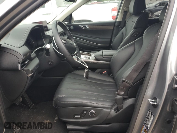 2024 Genesis GV80 with VIN KMUHBDSB0RU210037, listed as a Copart auction lot 62260945 with 26,985 mi miles and Clean title. Bid and sale history available at DreamBid. Image 7.