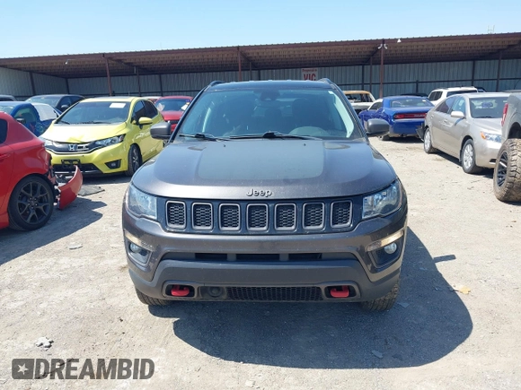 2021 Jeep Compass Trailhawk with VIN 3C4NJDDB8MT529176, listed as a IAAI auction lot 41984762 with 122,412 mi miles and . Bid and sale history available at DreamBid. Image 13.
