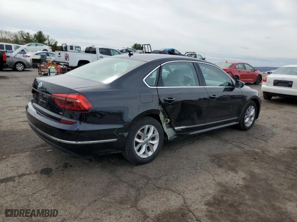 2017 Volkswagen Passat 1.8T S with VIN 1VWAT7A37HC024882, listed as a Copart auction lot 51325585 with 92,082 mi miles and Salvage Title. Bid and sale history available at carsss.com. Image 3.