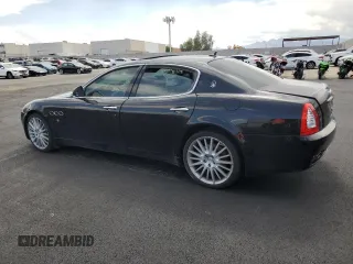 2011 Maserati Quattroporte z VIN ZAM39FKA6B0057409, wystawiony jako Copart lot #59615075 z przebiegiem 137 954 mil mil oraz Czysty tytuł • Clean title. Historia ofert i sprzedaży dostępna na DreamBid. Obrazek 2.