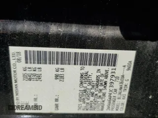 2018 Nissan Maxima Platinum с VIN 1N4AA6AP4JC397931, выставлен на аукционе Copart как лот 54323015 с пробегом 84 434 миль миль и Списание • Salvage title. История ставок и продаж доступна на DreamBid. Изображение 12.