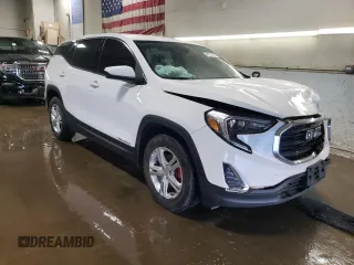 2020 GMC Terrain SLE with VIN 3GKALMEV3LL202544, listed as a Copart auction lot 48913885 with 82,841 mi miles and Salvage Title. Bid and sale history available at carsss.com. Image 4.