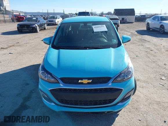 2022 Chevrolet Spark 1LT with VIN KL8CD6SA8NC019386, listed as a IAAI auction lot 41655291 with 16,479 mi miles. Bid and sale history available at carsss.com. Image 13.