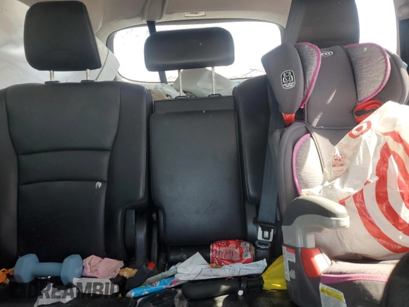 2018 Honda Pilot EX-L with VIN 5FNYF6H54JB013986, listed as a Copart auction lot 60743165 with 124,373 mi miles and Salvage title. Bid and sale history available at DreamBid. Image 10.