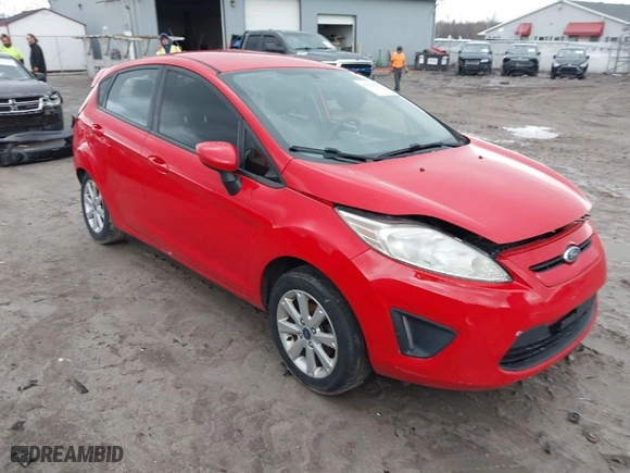 2012 Ford Fiesta SE with VIN 3FADP4EJ0CM161199, listed as a IAAI auction lot 41936545 with 160,303 mi miles. Bid and sale history available at carsss.com. Image 1.