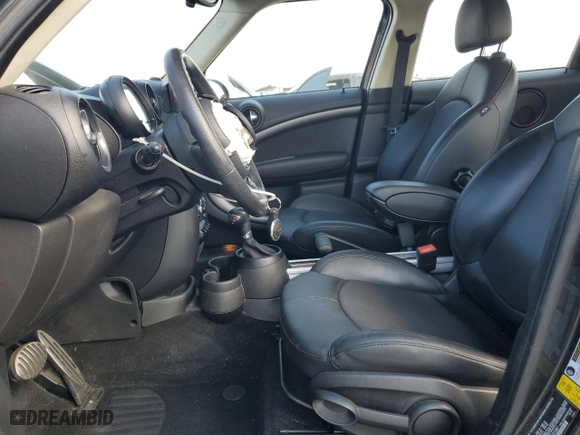2014 MINI Cooper Countryman S with VIN WMWZC3C52EWT01281, listed as a Copart auction lot 44225455 with 57,463 mi miles and Salvage Title. Bid and sale history available at carsss.com. Image 7.