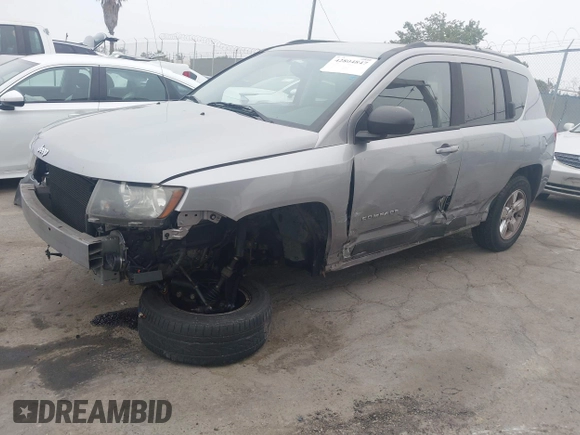 2016 Jeep Compass Latitude с VIN 1C4NJCEA8GD704813, выставлен на аукционе IAAI как лот 42804847 с пробегом 161 043 миль миль и . История ставок и продаж доступна на DreamBid. Изображение 2.