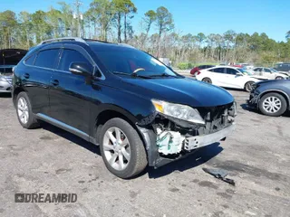 2010 Lexus RX 350 with VIN 2T2ZK1BA6AC028708, listed as a IAAI auction lot 41826591 with 133,301 mi miles. Bid and sale history available at carsss.com. Image 1.