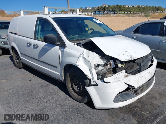 2014 Ram Cargo Van Tradesman with VIN 2C4JRGAG3ER379605, listed as a IAAI auction lot 40914636 with 156,793 mi miles. Bid and sale history available at carsss.com. Image 1.