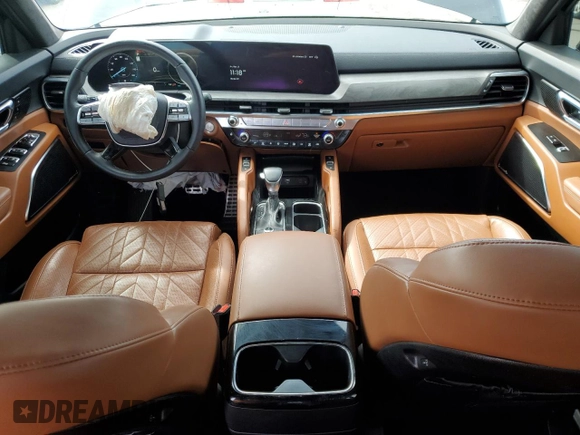2024 Kia Telluride SX Prestige X-Line z VIN 5XYP5DGC8RG551601, wystawiony jako Copart lot #50231685 z przebiegiem 12 790 mil mil oraz Szkoda całkowita • Salvage title. Historia ofert i sprzedaży dostępna na DreamBid. Obrazek 8.