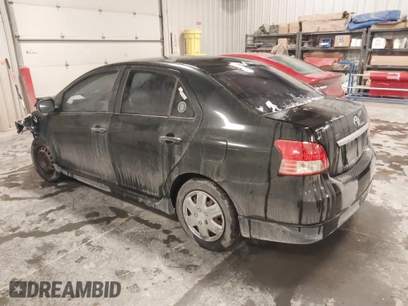 2008 Toyota Yaris with VIN JTDBT923681236766, listed as a IAAI auction lot 41599333 with 196,327 mi miles. Bid and sale history available at carsss.com. Image 3.