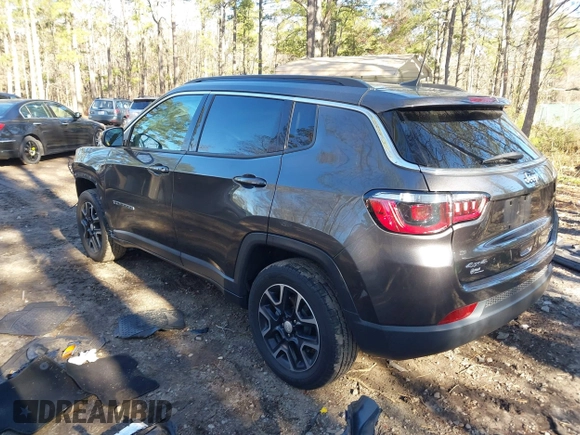 2022 Jeep Compass Latitude with VIN 3C4NJDBB8NT124794, listed as a IAAI auction lot 41817343 with 55,166 mi miles and . Bid and sale history available at DreamBid. Image 3.