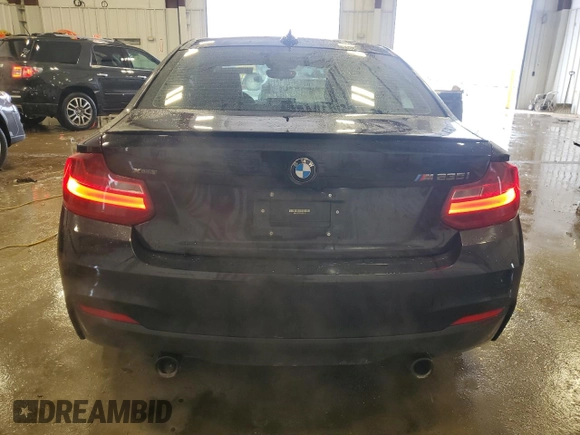 2015 BMW 2 Series M235i xDrive with VIN WBA1J9C59FVX99105, listed as a Copart auction lot 85651654 with 108,725 mi miles and Non Repairable. Bid and sale history available at carsss.com. Image 6.