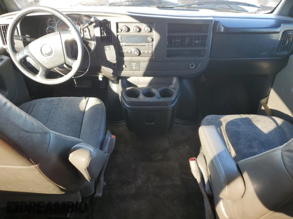 2008 Chevrolet Express Passenger с VIN 1GAHG39K681197341, выставлен на аукционе Copart как лот 76667264 с пробегом 229 083 миль миль и Списание • Salvage title. История ставок и продаж доступна на DreamBid. Изображение 8.