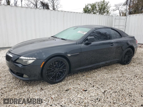 2010 BMW 6 Series 650i z VIN WBAEB5C57AC224979, wystawiony jako Copart lot #80849124 z przebiegiem 157 782 mil mil oraz Czysty tytuł • Clean title. Historia ofert i sprzedaży dostępna na DreamBid. Obrazek 1.