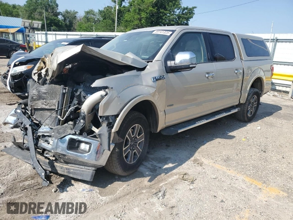 2017 Ford F-150 XL with VIN 1FTEW1EG7HKC72691, listed as a Copart auction lot 59141325 with 157,985 mi miles and Salvage title. Bid and sale history available at DreamBid. Image 1.