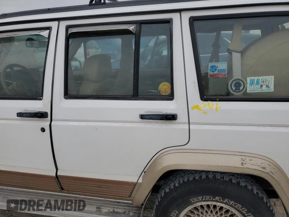 1993 Jeep Cherokee Country with VIN 1J4FJ78S6PL501032, listed as a Copart auction lot 80012144 with 162,925 mi miles and Non Repairable. Bid and sale history available at carsss.com. Image 13.