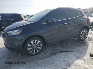 2021 Buick Encore Preferred with VIN KL4CJESB0MB345118, listed as a Copart auction lot 46234005 with 46,898 mi miles and Salvage Title. Bid and sale history available at carsss.com. Image 1.