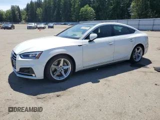 2019 Audi A5 Sportback Prestige z VIN WAUFNCF59KA046744, wystawiony jako Copart lot #59763095 z przebiegiem 50 421 mil mil oraz Szkoda całkowita • Salvage title. Historia ofert i sprzedaży dostępna na DreamBid. Obrazek 1.