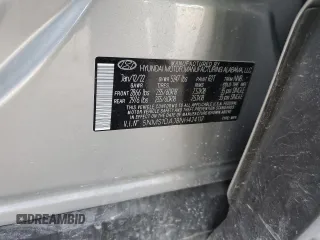 2022 Hyundai Santa Fe SE with VIN 5NMS1DAJ8NH424117, listed as a Copart auction lot 83401824 with 42,767 mi miles and Salvage Title. Bid and sale history available at carsss.com. Image 13.