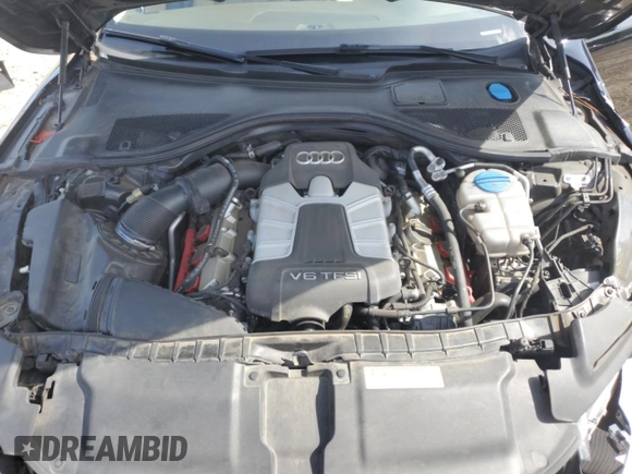 2012 Audi A7 Prestige with VIN WAU2GAFC1CN069845, listed as a Copart auction lot 55903315 with 79,485 mi miles and Salvage title. Bid and sale history available at DreamBid. Image 11.