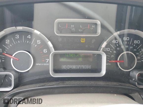 2007 Ford Expedition XLT with VIN 1FMFU16517LA47274, listed as a Copart auction lot 58021145 with 167,971 mi miles and Salvage title. Bid and sale history available at DreamBid. Image 9.