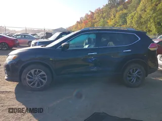 2016 Nissan Rogue SV with VIN 5N1AT2MV2GC755622, listed as a IAAI auction lot 40656869 with 132,970 mi miles and . Bid and sale history available at DreamBid. Image 14.