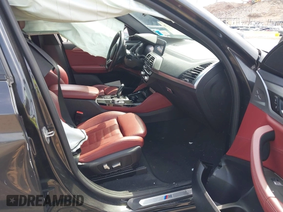 2021 BMW X4 xDrive30i z VIN 5UX2V1C02M9G88260, wystawiony jako IAAI lot #41991270 z przebiegiem 48 817 mil mil oraz . Historia ofert i sprzedaży dostępna na DreamBid. Obrazek 5.