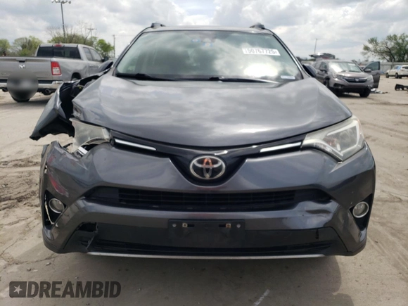 2017 Toyota RAV4 XLE with VIN JTMWFREV2HD108173, listed as a Copart auction lot 50767725 with 114,000 mi miles and Salvage Title. Bid and sale history available at DreamBid. Image 5.