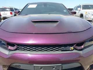 2020 Dodge Charger Scat Pack Widebody with VIN 2C3CDXGJ8LH190207, listed as a IAAI auction lot 42003361 with 9,945 mi miles. Bid and sale history available at carsss.com. Image 12.