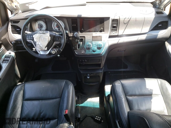 2015 Toyota Sienna SE with VIN 5TDXK3DCXFS580975, listed as a Copart auction lot 56309505 with 154,073 mi miles and Salvage title. Bid and sale history available at DreamBid. Image 8.