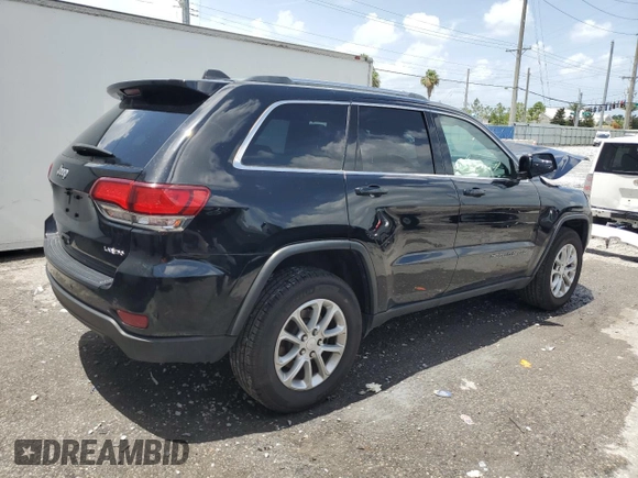 2021 Jeep Grand Cherokee Laredo X z VIN 1C4RJEAG0MC679608, wystawiony jako Copart lot #60989265 z przebiegiem 55 008 mil mil oraz Nie do naprawy • Non repairable. Historia ofert i sprzedaży dostępna na DreamBid. Obrazek 3.