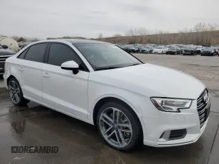 2019 Audi A3 Sedan Premium with VIN WAUBEGFF6K1017068, listed as a Copart auction lot 50922165 with 78,375 mi miles and Salvage Title. Bid and sale history available at carsss.com. Image 4.