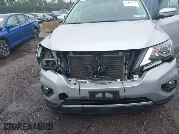 2019 Nissan Pathfinder SV with VIN 5N1DR2MM2KC621799, listed as a IAAI auction lot 42485711 with 63,973 mi miles and . Bid and sale history available at DreamBid. Image 6.