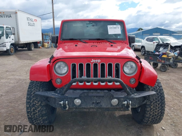 2018 Jeep Wrangler JK Unlimited Sahara with VIN 1C4HJWEG3JL893970, listed as a IAAI auction lot 39530074 with 72,079 mi miles. Bid and sale history available at carsss.com. Image 12.