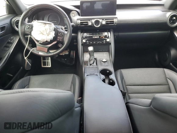 2021 Lexus IS 350 F Sport with VIN JTHGZ1B23M5039200, listed as a Copart auction lot 59608635 with 69,812 mi miles and Salvage title. Bid and sale history available at DreamBid. Image 8.