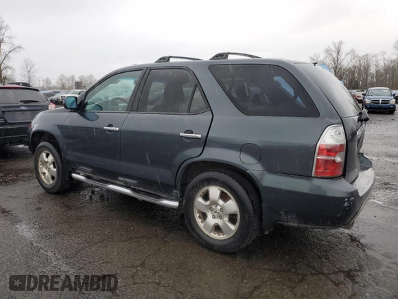 2005 Acura MDX with VIN 2HNYD18295H512436, listed as a Copart auction lot 46493595 with 0 mi miles and Salvage Title. Bid and sale history available at carsss.com. Image 2.