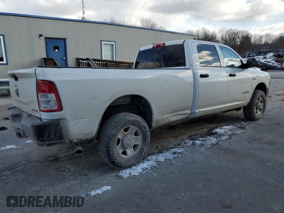 2022 Ram 2500 Tradesman with VIN 3C6UR5HL7NG203464, listed as a Copart auction lot 41596615 with 89,182 mi miles and Clean title. Bid and sale history available at DreamBid. Image 3.
