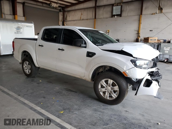 2022 Ford Ranger XL with VIN 1FTER4EHXNLD46693, listed as a Copart auction lot 58147745 with 55,681 mi miles and Salvage title. Bid and sale history available at DreamBid. Image 4.
