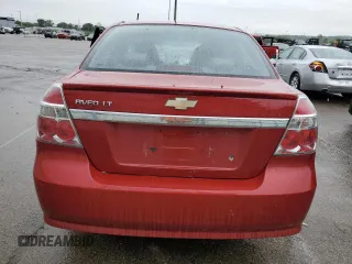 2009 Chevrolet Aveo 1LT z VIN KL1TD56E19B666570, wystawiony jako Copart lot #56953825 z przebiegiem Nie podano mil oraz Szkoda całkowita • Salvage title. Historia ofert i sprzedaży dostępna na DreamBid. Obrazek 6.