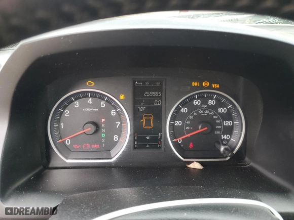 2008 Honda CR-V EX-L with VIN JHLRE48748C045800, listed as a Copart auction lot 47314405 with 259,965 mi miles and Salvage Title. Bid and sale history available at carsss.com. Image 9.