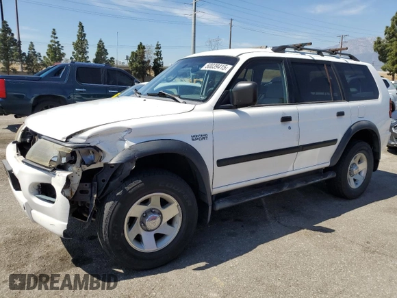 2003 Mitsubishi Montero ES z VIN JA4LS21H83J045302, wystawiony jako Copart lot #50039415 z przebiegiem 166 335 mil mil oraz Szkoda całkowita • Salvage title. Historia ofert i sprzedaży dostępna na DreamBid. Obrazek 1.