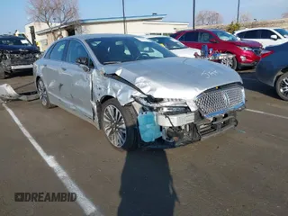 2019 Lincoln MKZ Hybrid Reserve II with VIN 3LN6L5MU6KR611449, listed as a IAAI auction lot 41465414 with Not provided miles and . Bid and sale history available at DreamBid. Image 1.